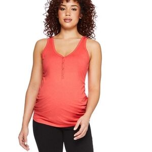 PAISLEY SKY MATERNITY TANK TOP,  SLEEVELESS,  NURSING